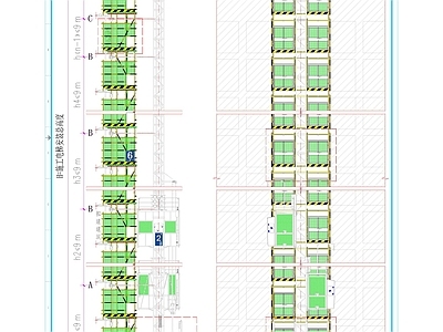 塔吊及施工电梯施工图