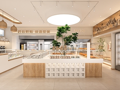现代面包店 蛋糕店 甜品面包店