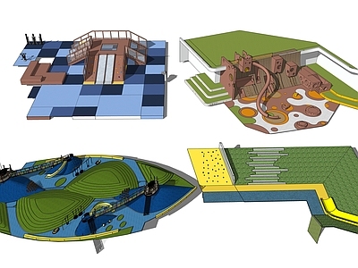游乐设施 儿童乐园场地