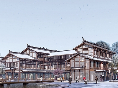 中式商业街