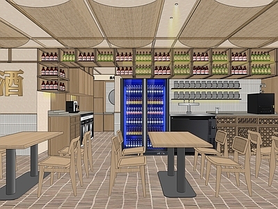 现代中餐厅 龙虾烧烤店
