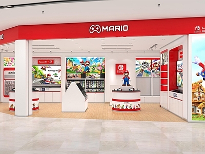 现代数码店 马里奥零售店