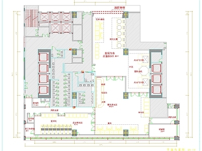 深圳万象天地星际传奇动漫电玩城施工图 工装空间