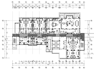 浙江千岛湖万向洲际酒店装饰施工图含效果图