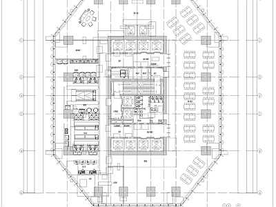 中铁科研中心办公建筑施工图