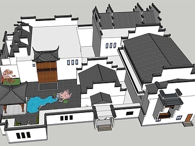 中式四合院