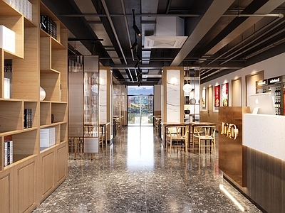 现代火锅店