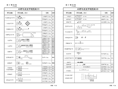 CAD图例图规范图库