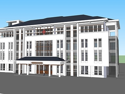 新中式医院建筑