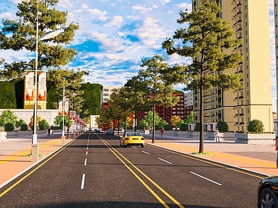 现代道路