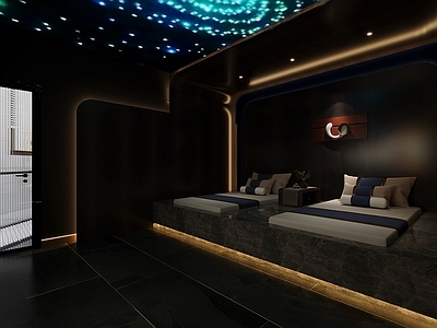 现代美容SPA会所 包间