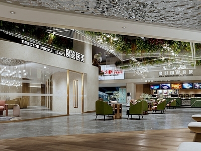 现代商业电影院