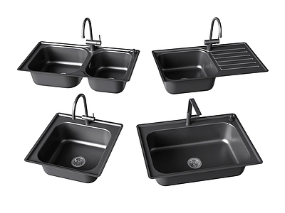 现代水槽 洗菜盆 不锈钢水槽 手工盆 洗菜盆龙头