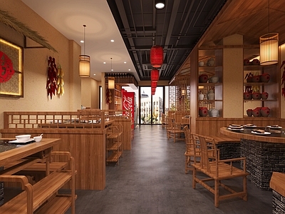 新中式地锅鸡店