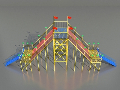 儿童游乐设备攀爬网