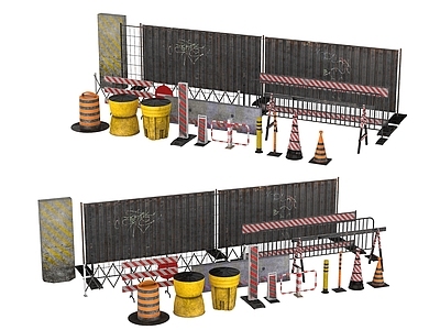 建筑工地道路设施