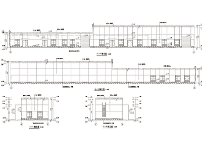 升压站建筑详图施工图 工业建筑