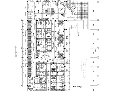 五星级会所茶吧室内装饰设计施工图