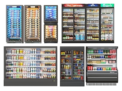 现代冰箱 展示柜 饮料柜 红酒柜 冷柜 小冰箱 冰箱