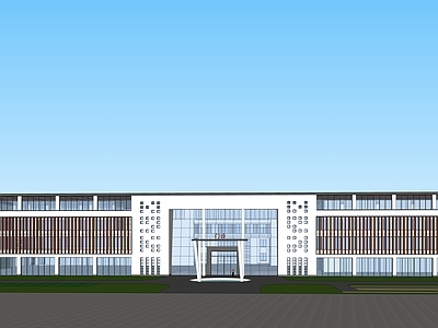 新中式医疗建筑 中医院