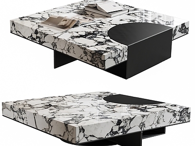 现代茶几 长方形 大理石茶几 方形茶几