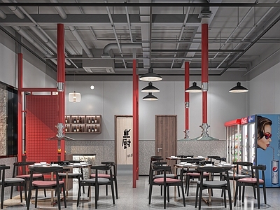 现代烤肉店 烧烤店 烤肉器具 烤肉架 烤肉椅 火锅店 冷鲜柜