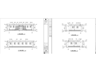 贵州乡村公厕公共卫生间建筑 施工图