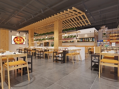 现代餐厅火锅店