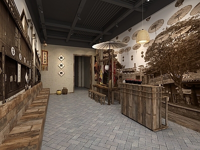 新中式火锅店