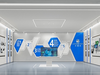 现代商业展厅 公司展厅 产品展台 企业科技展厅 展馆 荣誉墙 文化墙 企业墙