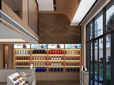 新中式烟酒店