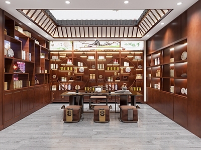 新中式烟酒店