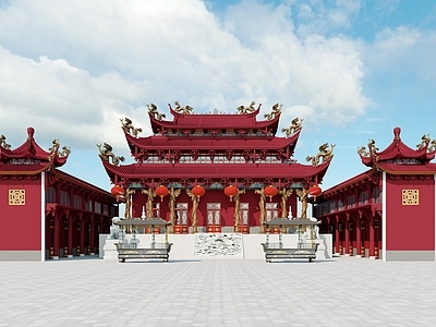 中式寺庙