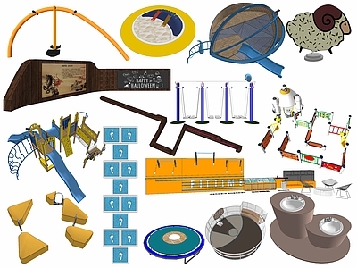 儿童游乐设施组合