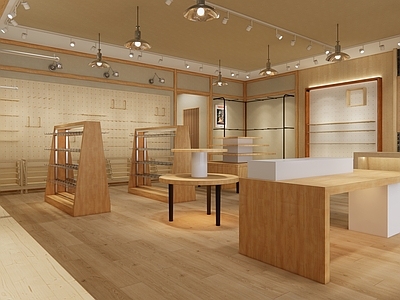 现代店铺 饰品店 服装店 帽子店