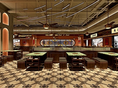 中式火锅店