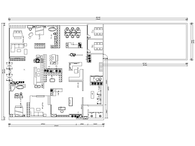 家具定制展厅 施工图