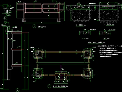 牧场综合牛舍建筑 施工图 工业建筑