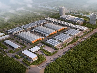 现代简约吉宝冷链物流园冷库 施工图 工业建筑