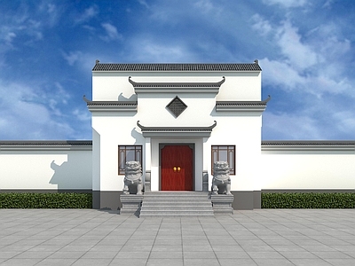 中式大门