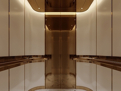 现代电梯轿厢