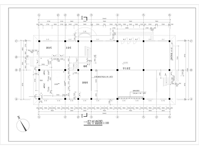 某中学食堂建筑施工图