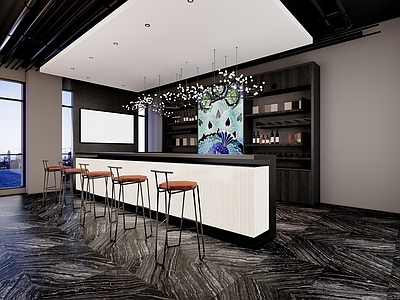 工业风格loft酒吧