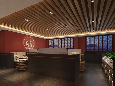 现代火锅店 餐座椅