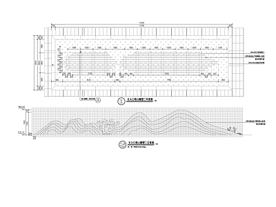 片石假山雕塑 施工图 景观小品