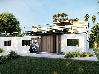 风格建筑 现代 民宿