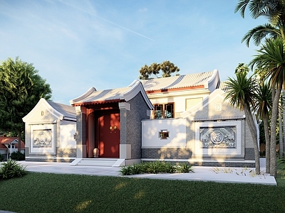 古建筑 中式合院