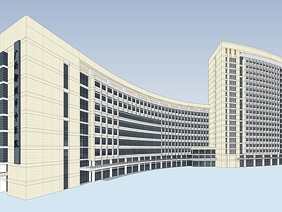 现代医疗建筑 中医院综合楼