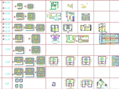 建筑140款图块 图库 平面图块