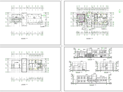 公共厕所建筑 施工图